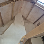 plastering